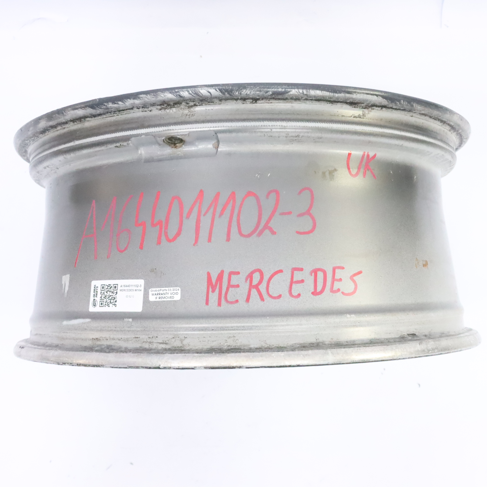 Mercedes ML W164 Grey Alloy Wheel Rim 20" 8,5J ET:56 A1644011102