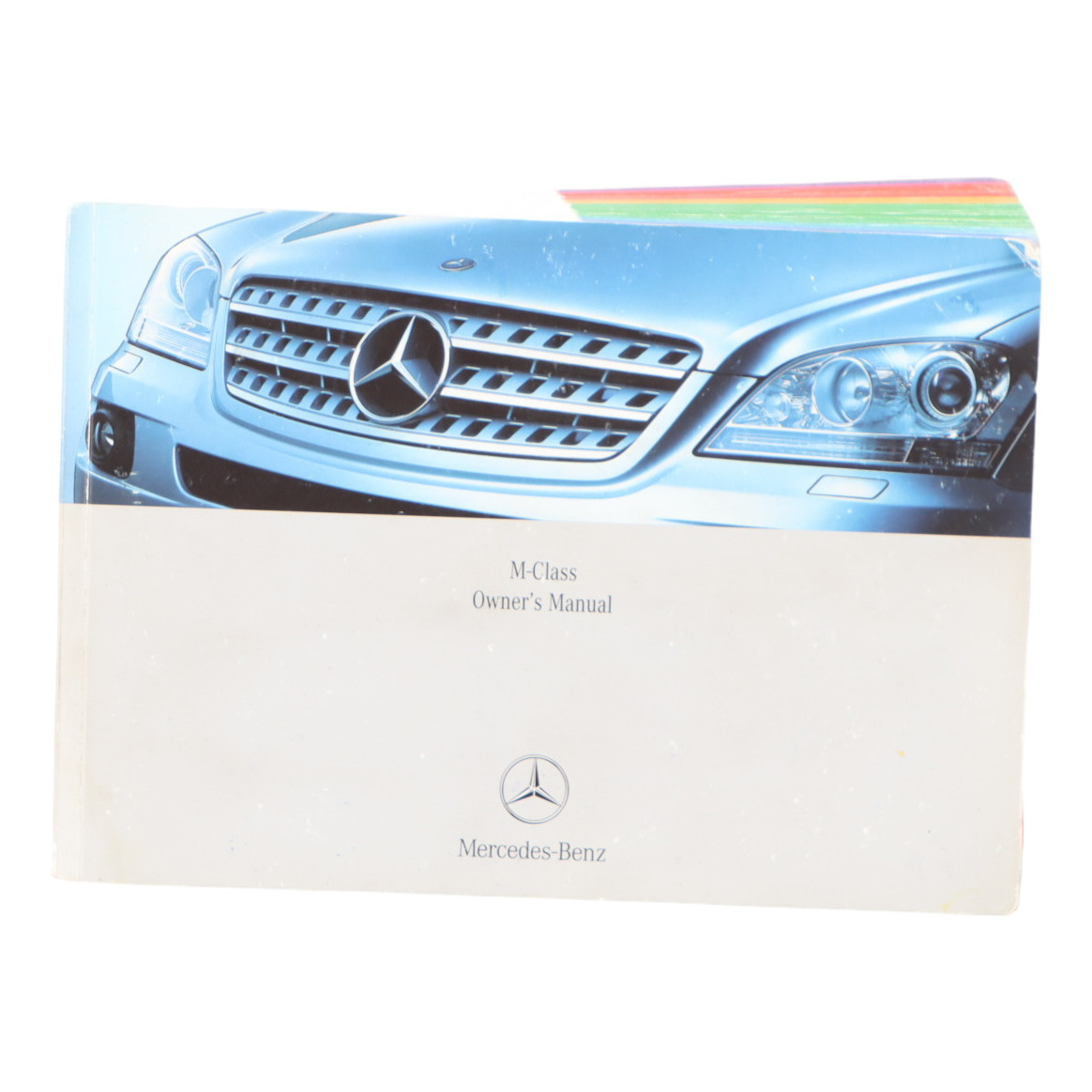 Manual Mercedes W164 M-Class Owner's Manual Book Case Cover A1645840082