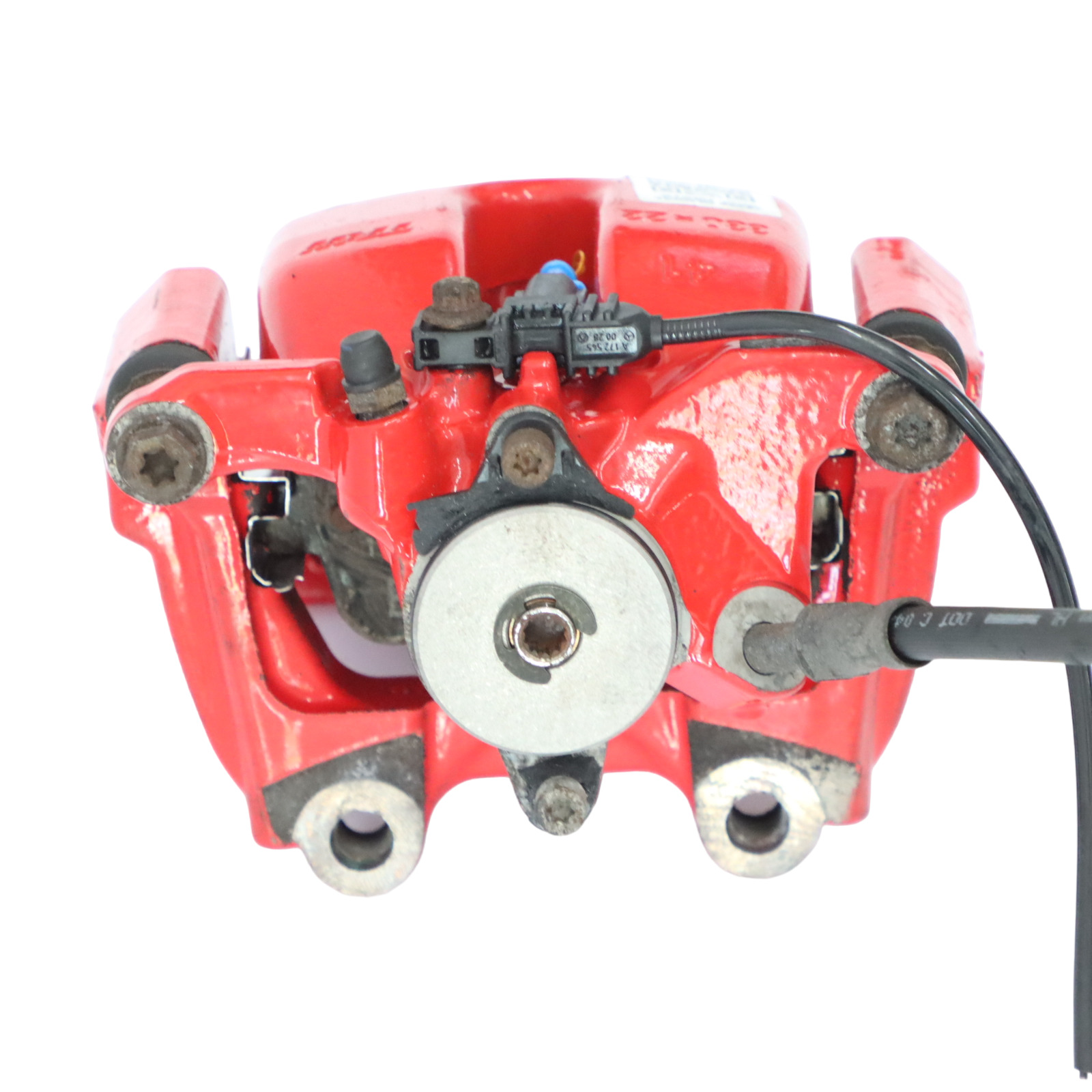 Mercedes SLC 43 AMG R172 Rear Brake Caliper Right O/S Carrier Red 41 A1724230681