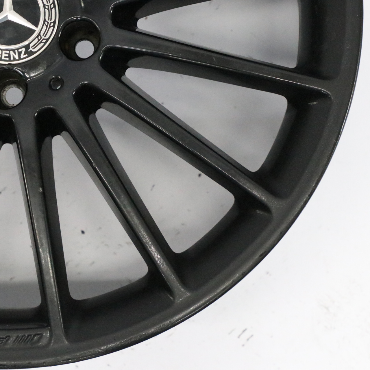 Mercedes C117 W176 AMG Black Wheel Alloy Rim 19" 16 Spoke ET:48 8J A1764010502