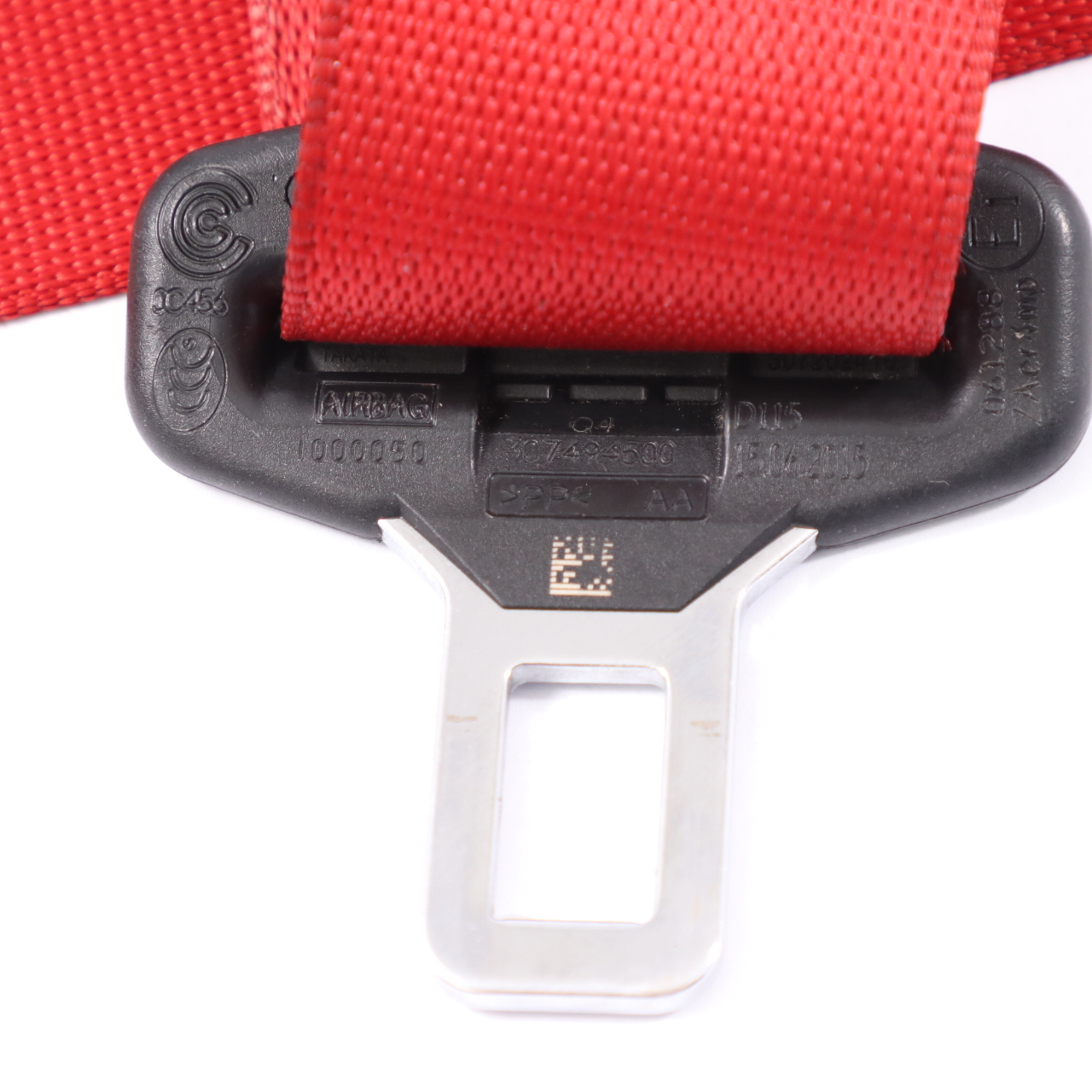 Seat Belt Mercedes W176 C117 Front Right O/S Safety Seatbelt Red A1768602285