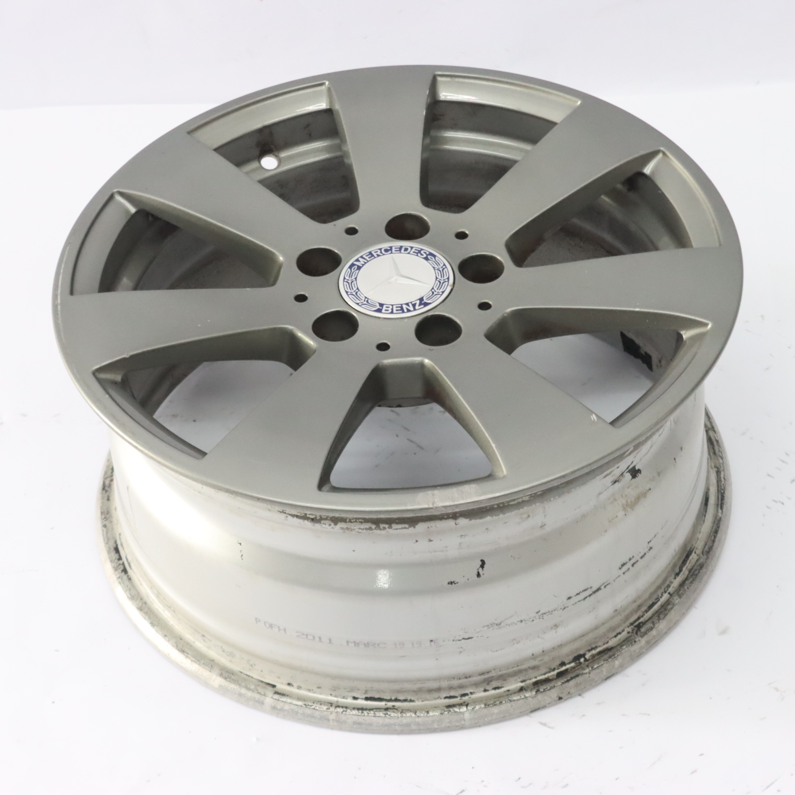 Mercedes W204 Grey Alloy Wheel Rim 16" 7 Hole ET:43 7J A2044011102