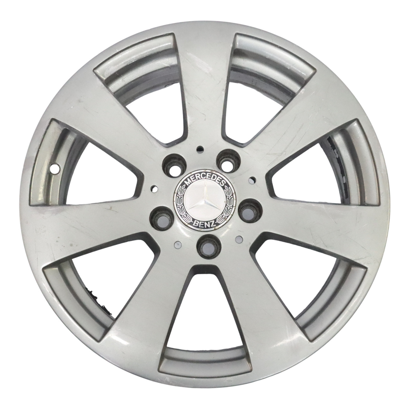 Mercedes W204 Grey Alloy Wheel Rim 16" 7 Hole ET:43 7J A2044011102