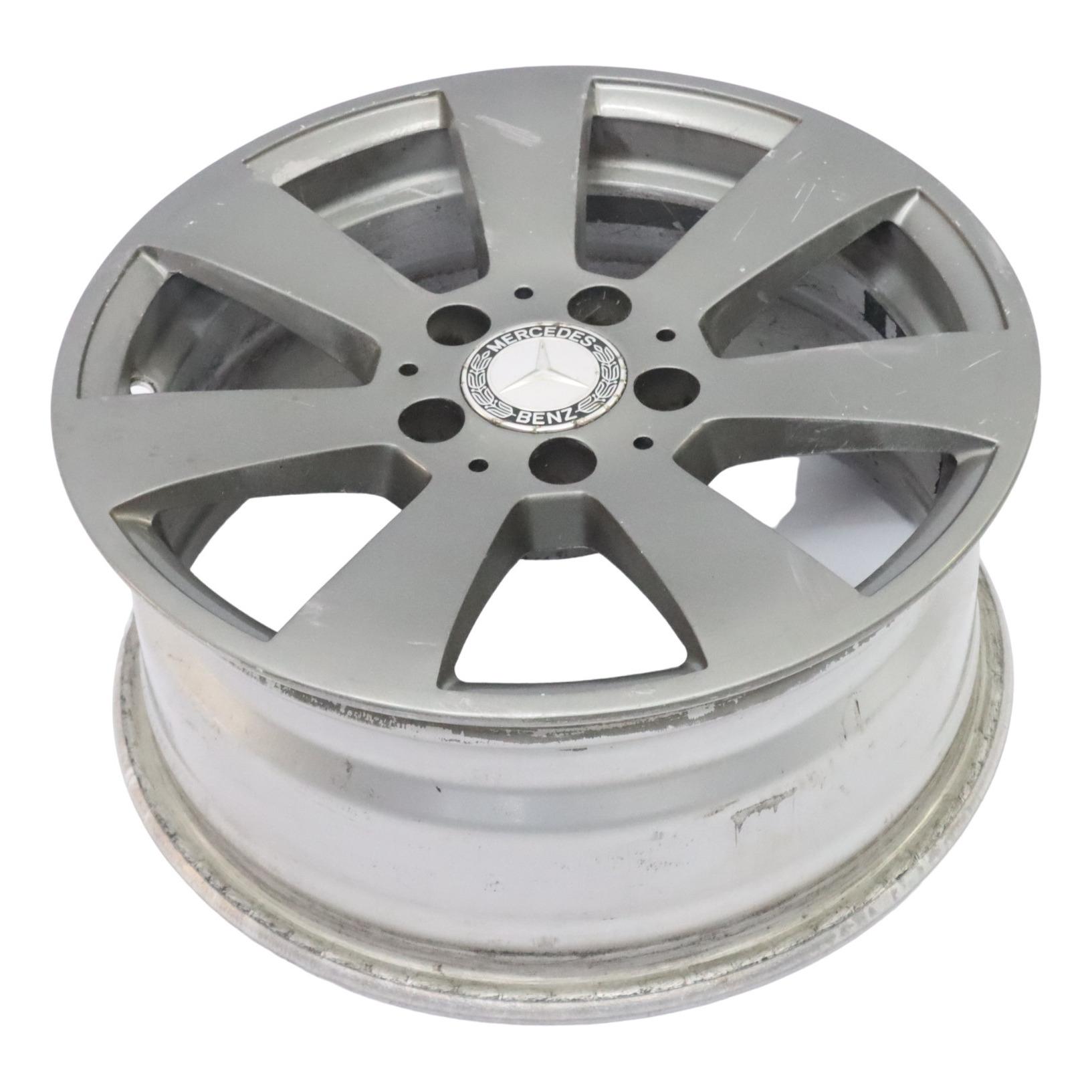 Mercedes W204 Grey Alloy Wheel Rim 16" 7 Hole ET:43 7J A2044011102