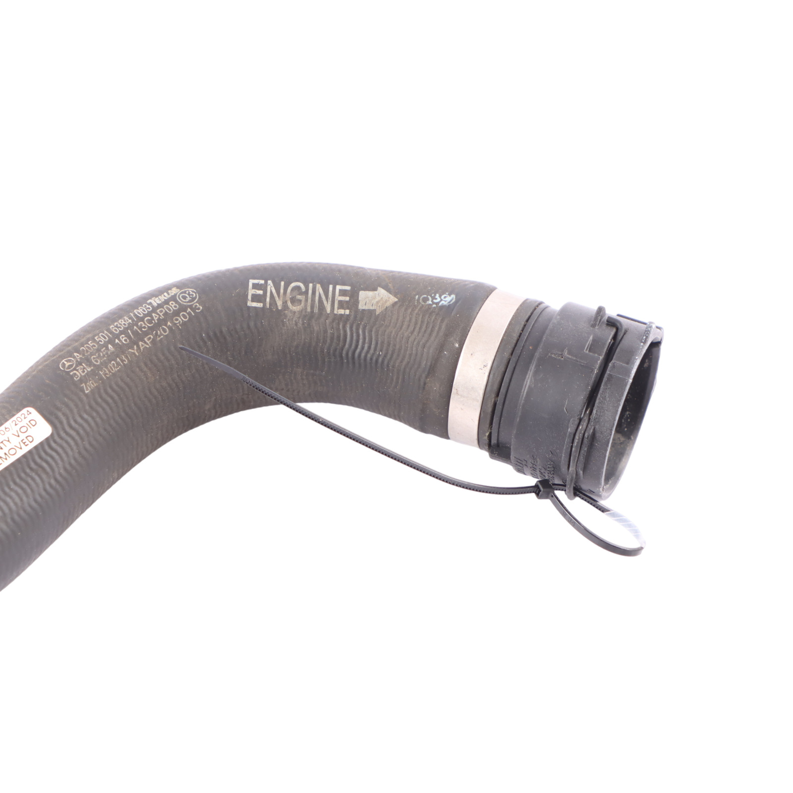 Mercedes W205 Coolant Radiator Water Pipe Hose A2055016384