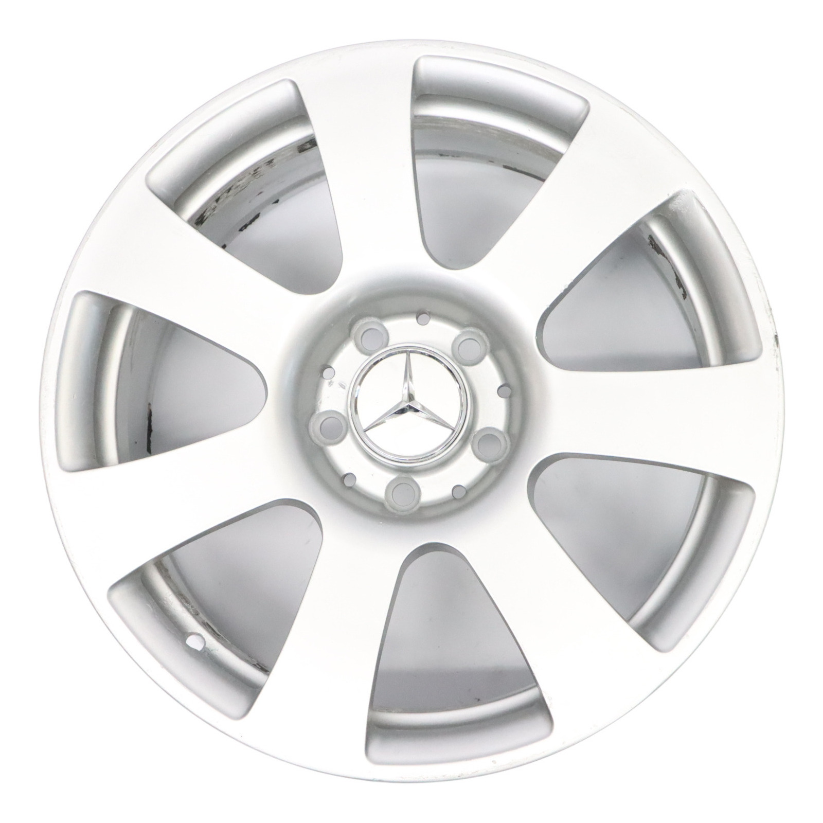 Mercedes W216 W221 Silver Alloy Wheel Rim 17" 8J ET:43 A2214010202