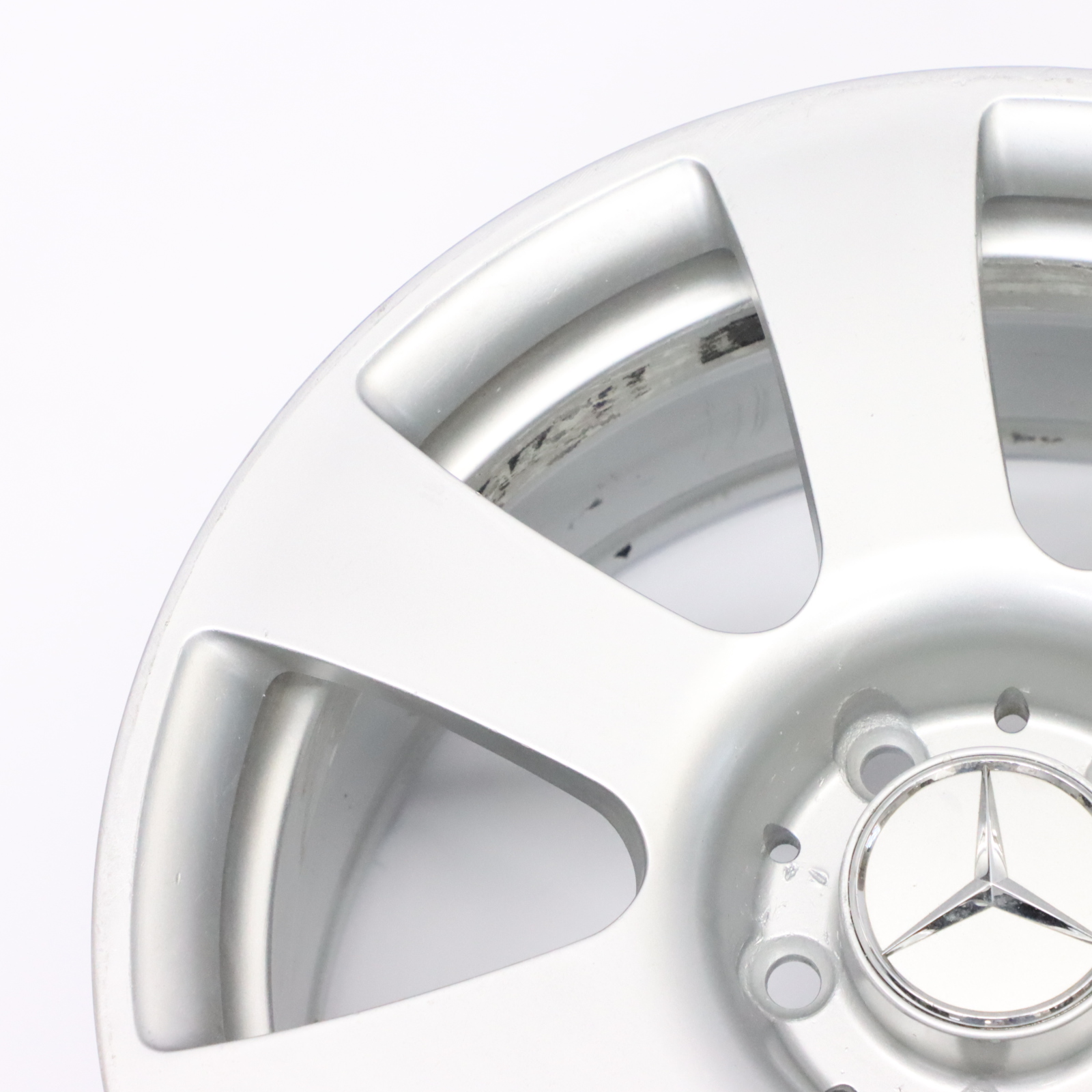 Mercedes W216 W221 Silver Alloy Wheel Rim 17" 8J ET:43 A2214010202