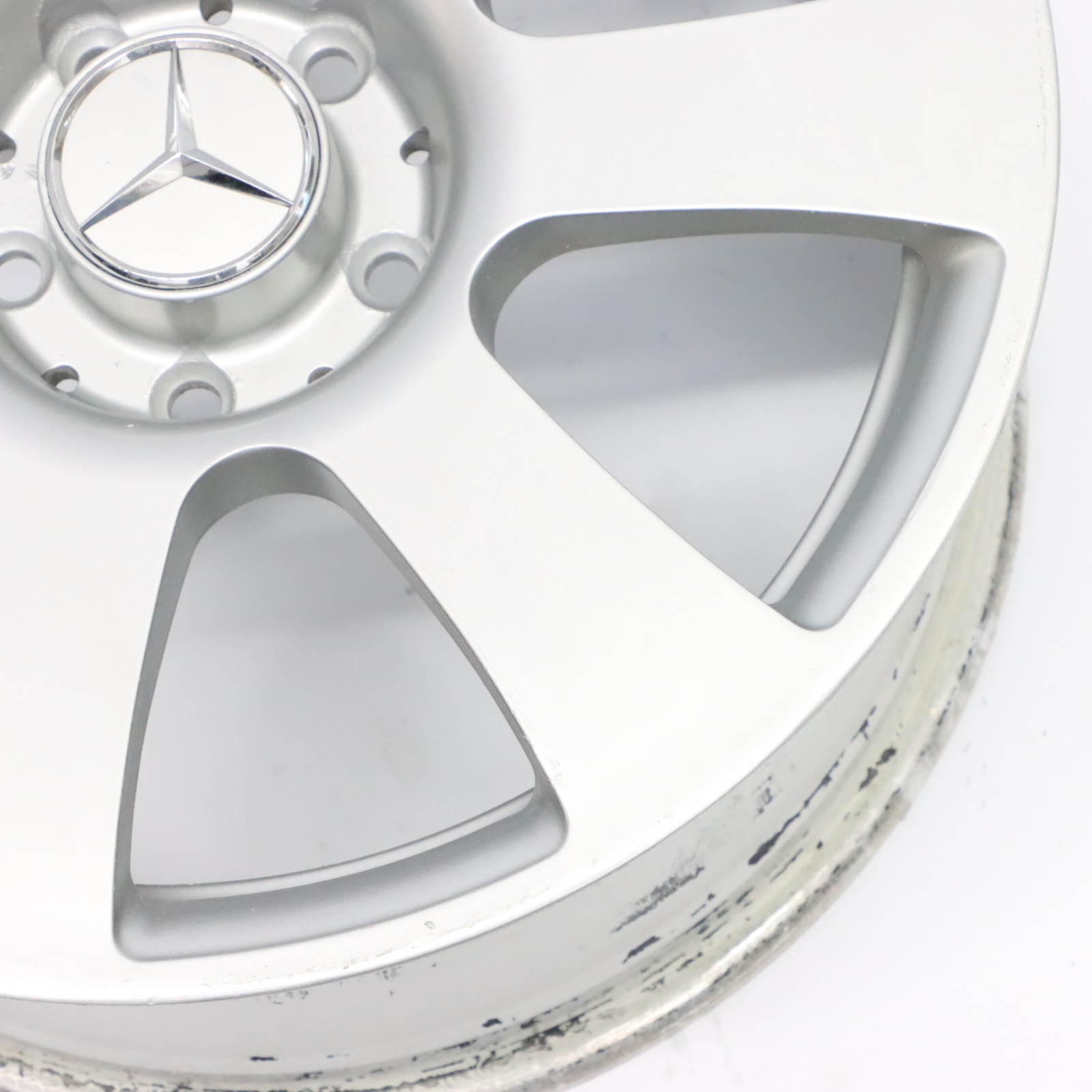 Mercedes W216 W221 Silver Alloy Wheel Rim 17" 8J ET:43 A2214010202