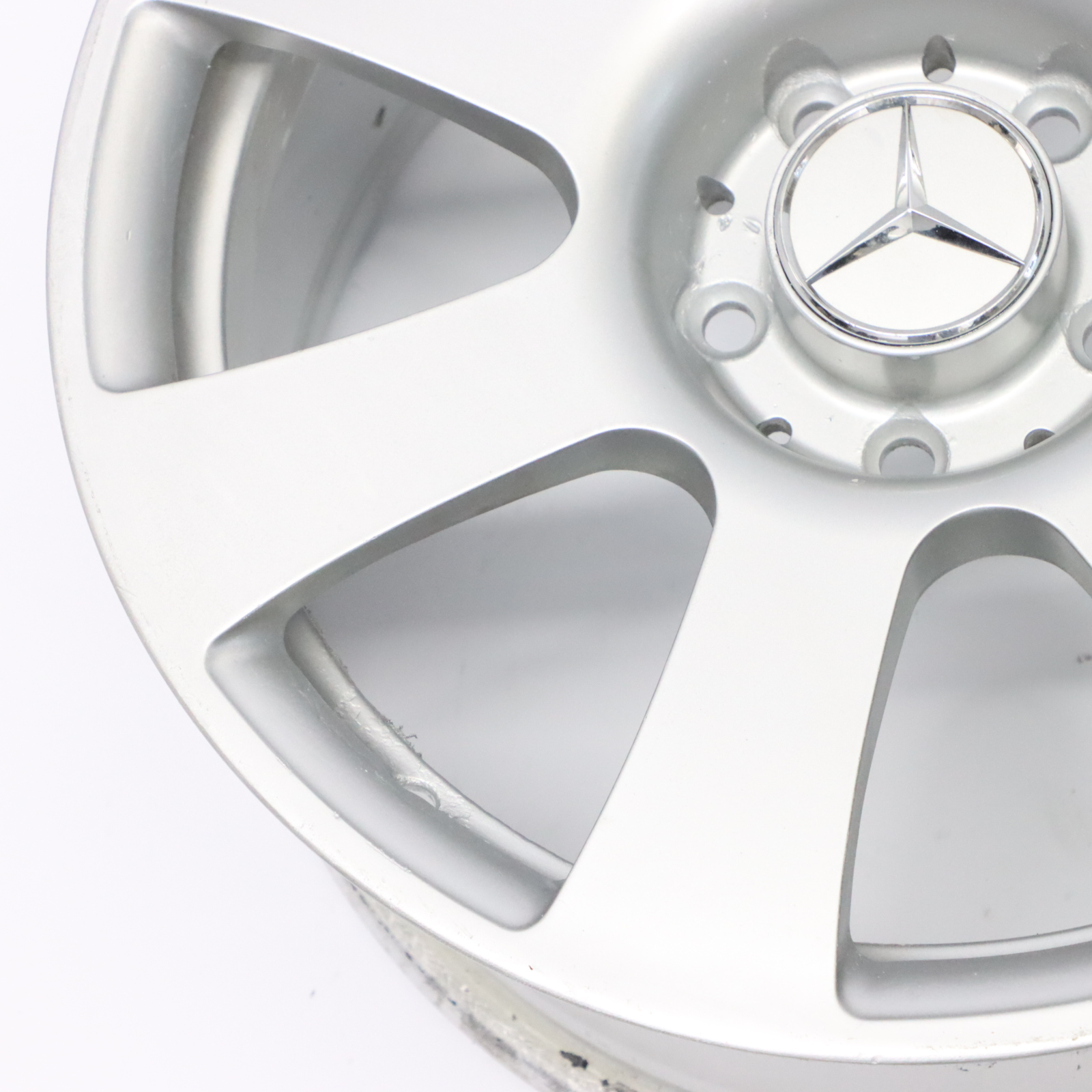 Mercedes W216 W221 Silver Alloy Wheel Rim 17" 8J ET:43 A2214010202