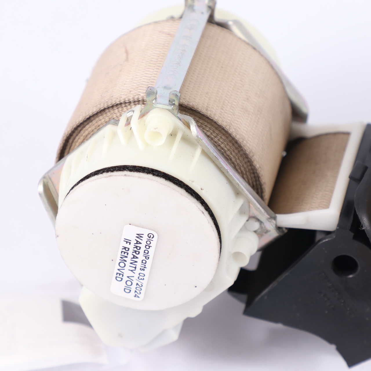 Mercedes W221 Rear Centre Safety Seat Belt Beige A2218602085