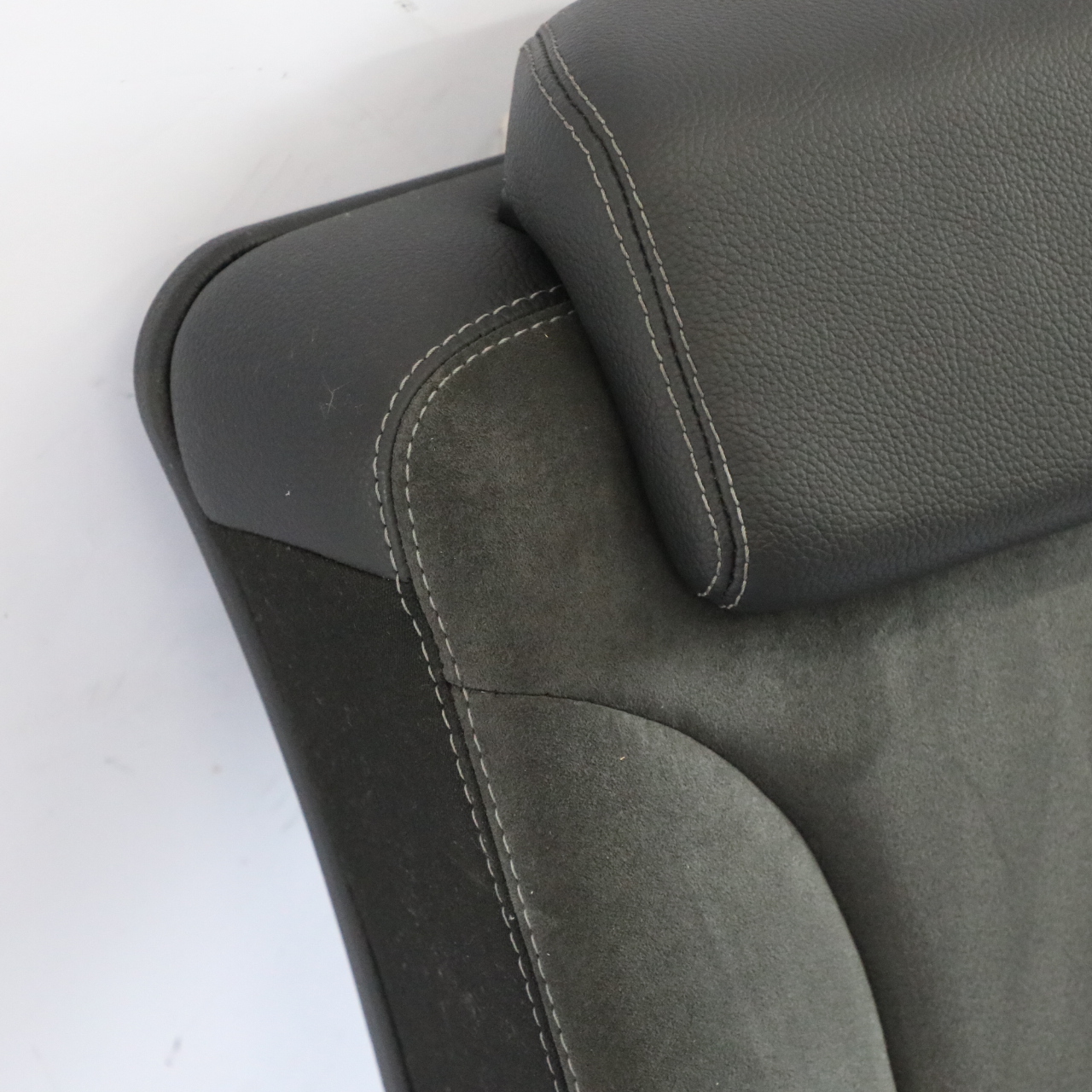 Mercedes W251 Rear Seat Bench Covering Center Microfibre Alcantara Anthracite