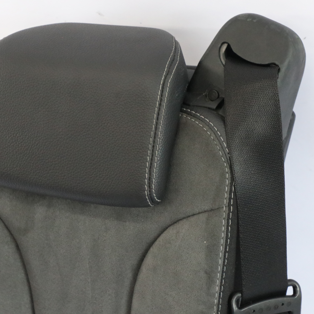 Mercedes W251 Rear Seat Bench Covering Center Microfibre Alcantara Anthracite