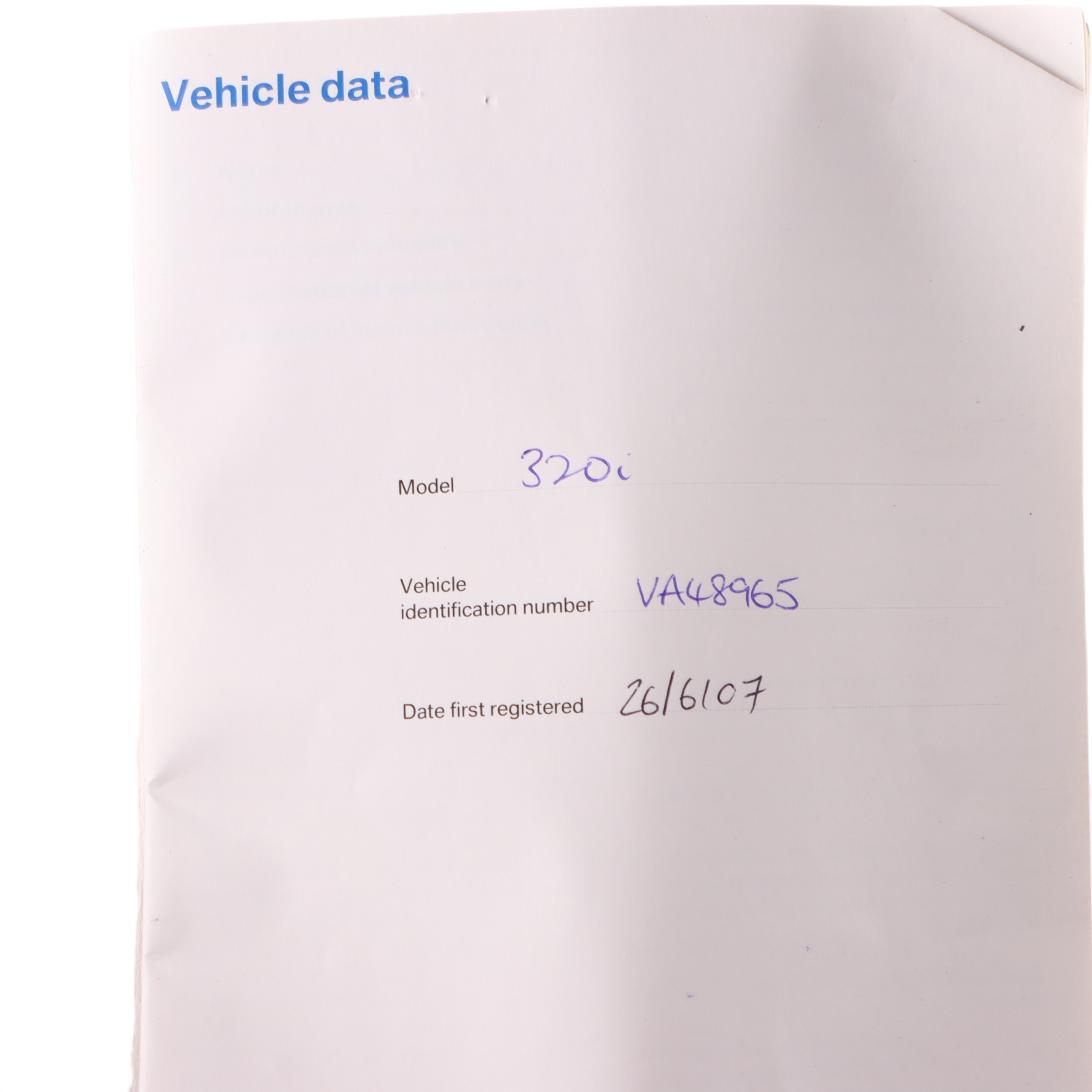 BMW E81 E87 E90 E91 E92 Service Booklet Book 0013062