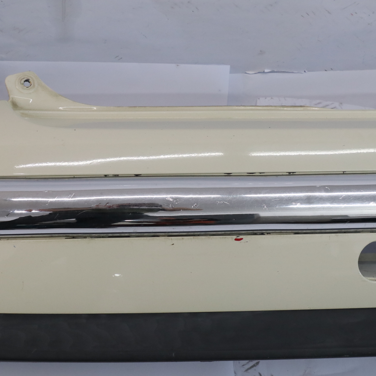 Mini R50 Rear Bumper Trim Covering Panel Pepper White - 850