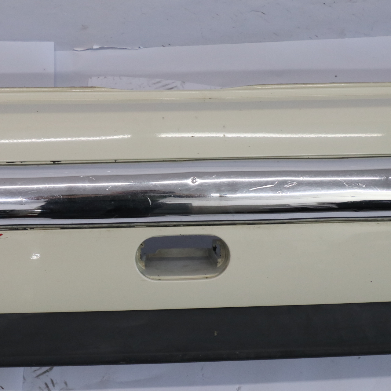 Mini R50 Rear Bumper Trim Covering Panel Pepper White - 850