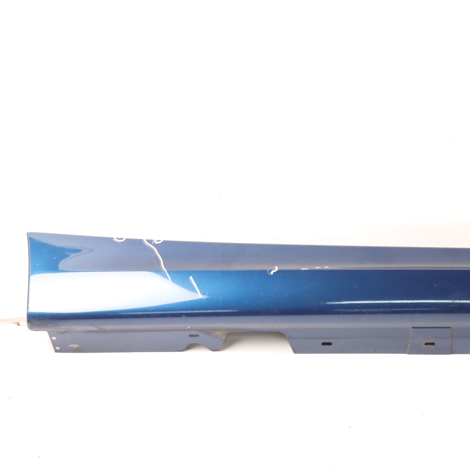 BMW E90 LCI Side Skirt Sill Strip Right O/S Le Mans Blue Metallic - 381