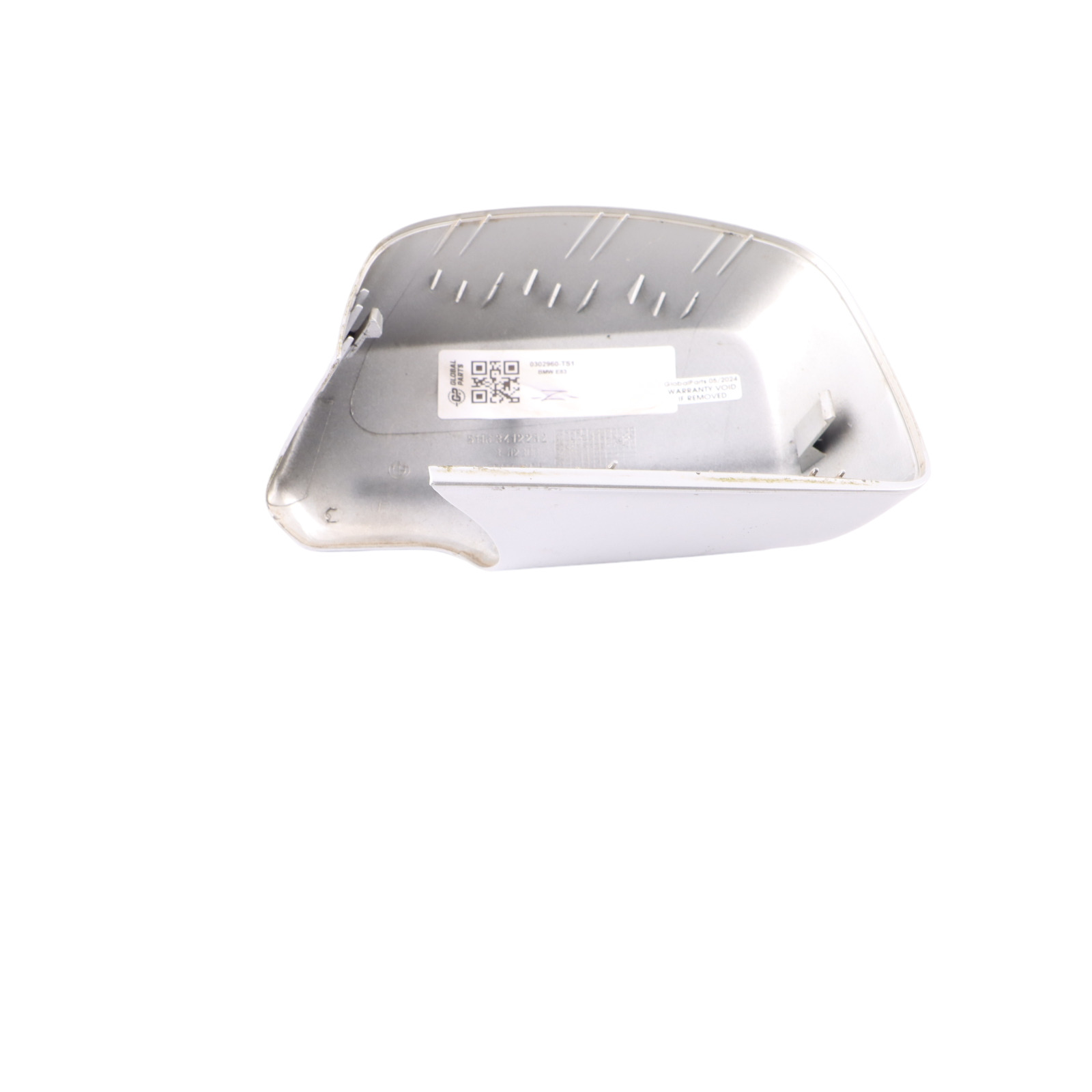 BMW X3 E83 Wing Mirror Cover Right Cap O/S Casing Titan Silver Metallic - 354