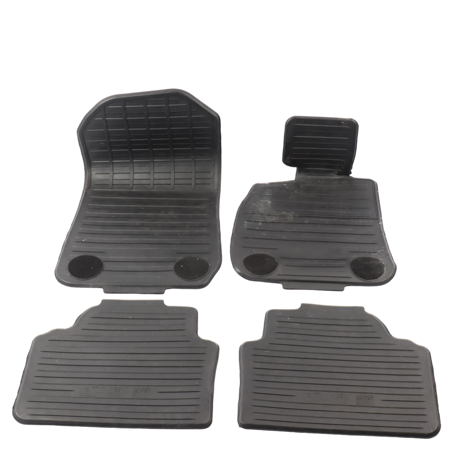 Floor Mats Set BMW E90 Interior Front Rear Floor Mat Rubber Trim Cover 0398477