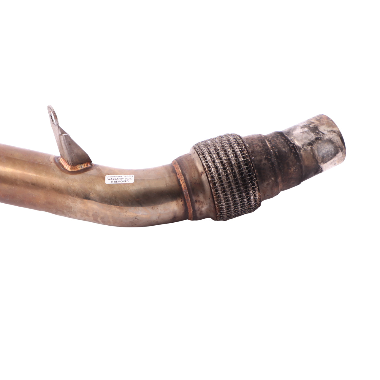 Exhaust Pipe BMW E81 E87 LCI 123d N47S Exhaust Turbo Decat Catless Downpipe