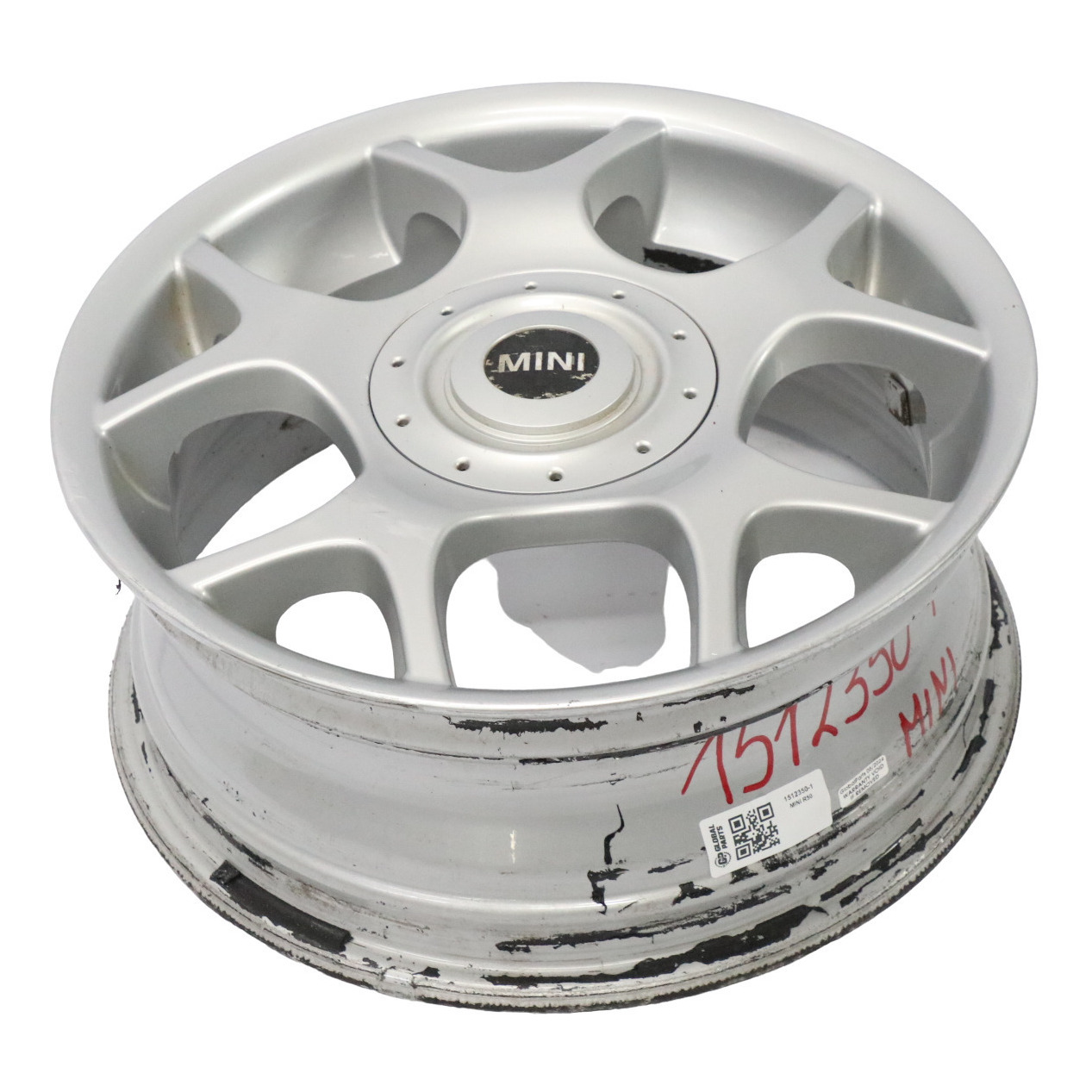 Mini Cooper One R50 R52 R53 Silver Wheel Alloy Rim 16" 6,5J ET:48 X-Lite 84