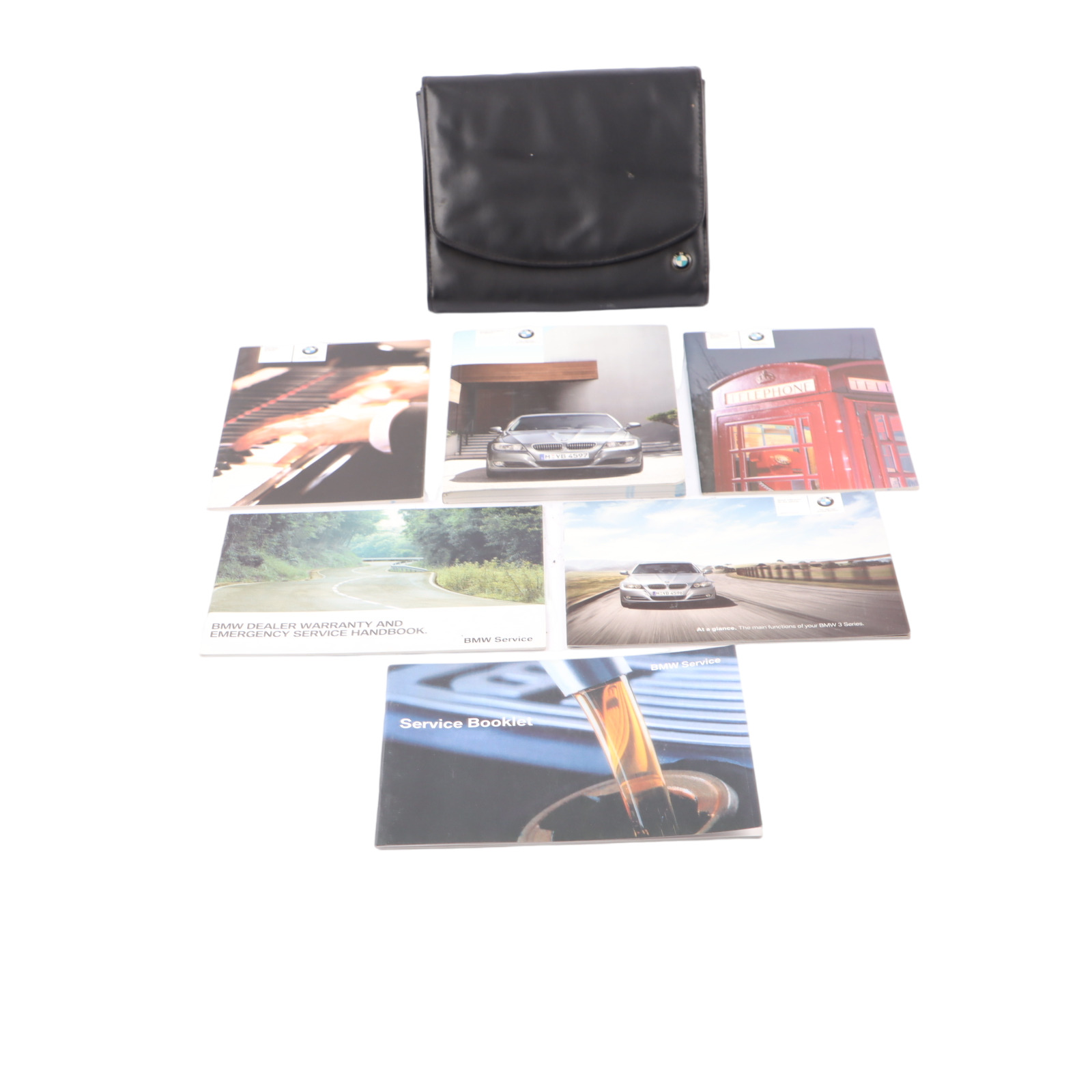 BMW E90 E91 LCI Service Book Booklet Owner's Handbook Pouch Case