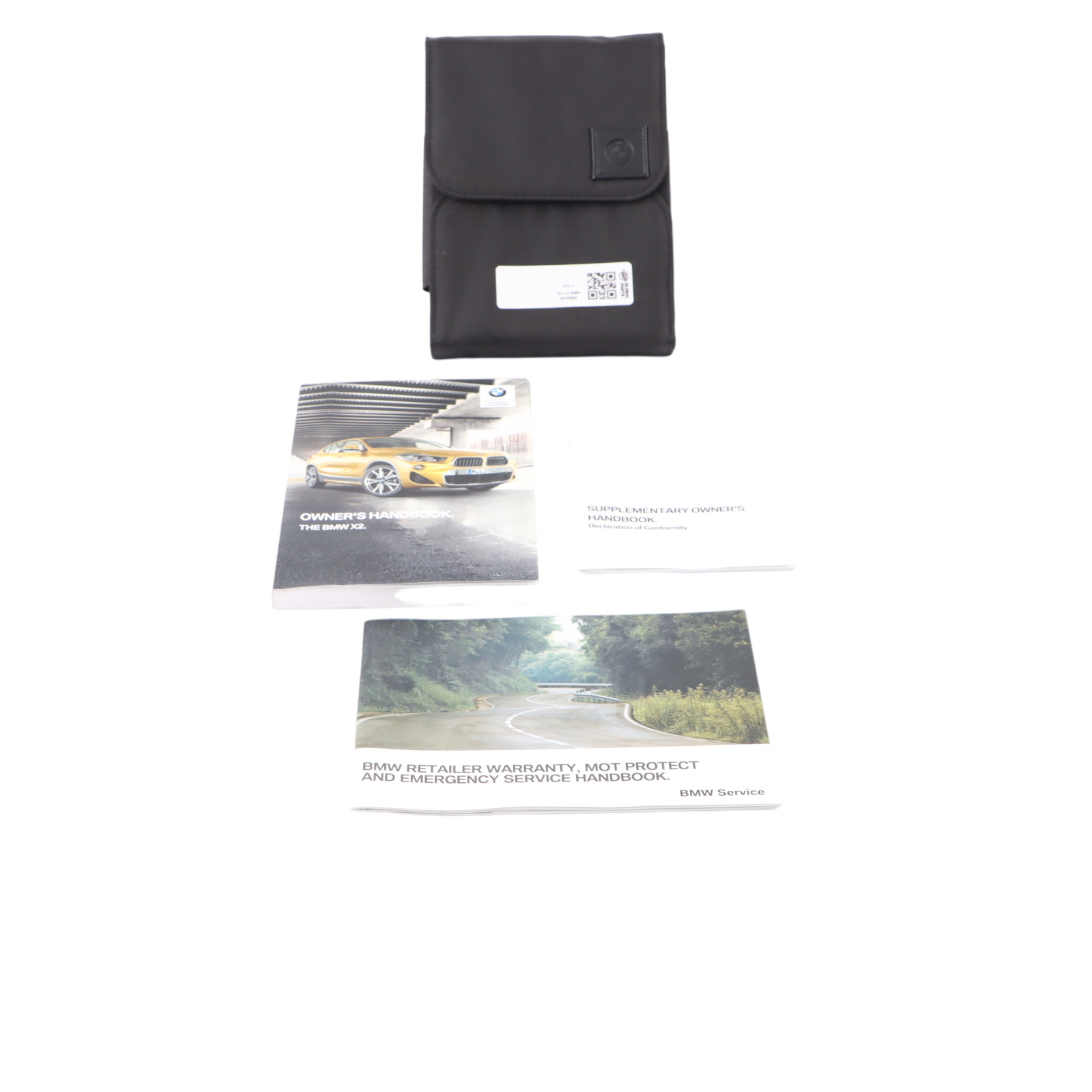 BMW X2 F39 Owner's Manual Documents For F39 Black Case Wallet 2666439