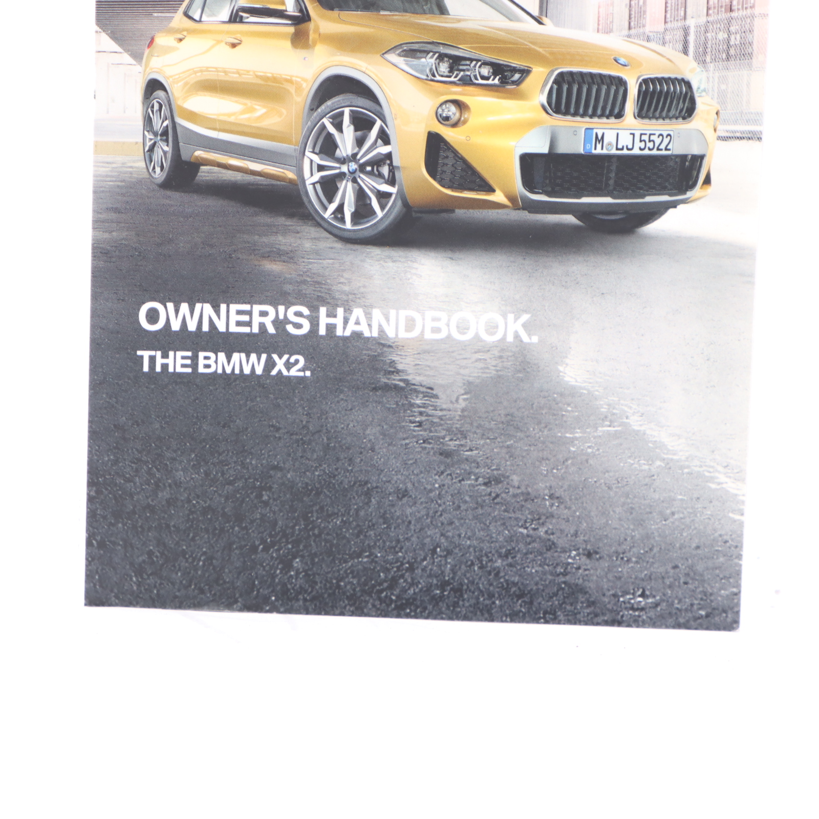 BMW X2 F39 Owner's Manual Documents For F39 Black Case Wallet 2666439