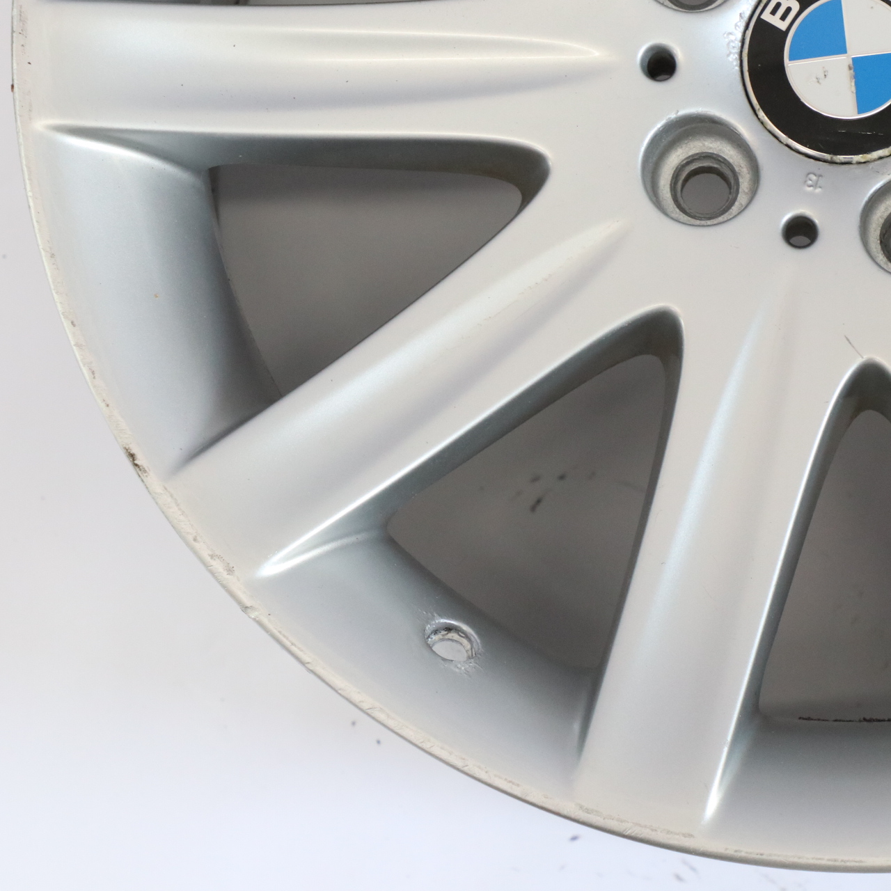 BMW E65 Front Silver Wheel Alloy Rim 19" Star Spoke 95 ET:24 9J 6753241