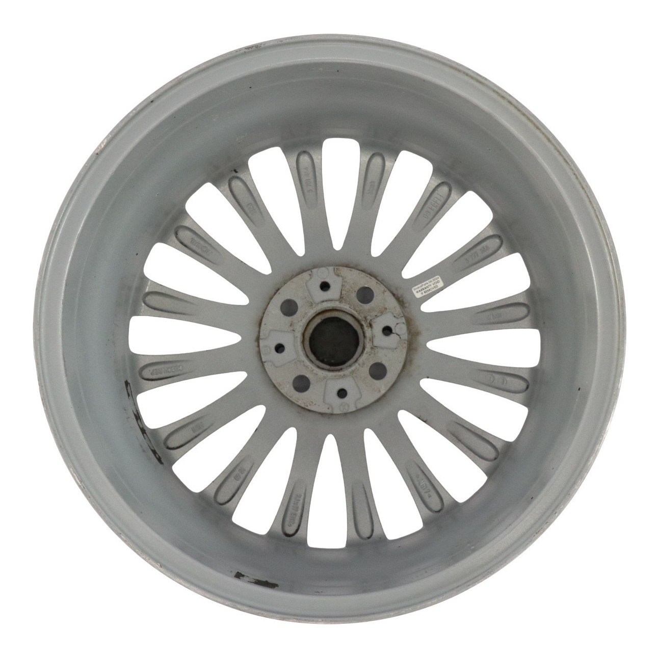 Mini Cooper R50 R55 R56 Silver Wheel Alloy Rim 17" 7J ET:48 Multi-Spoke 108