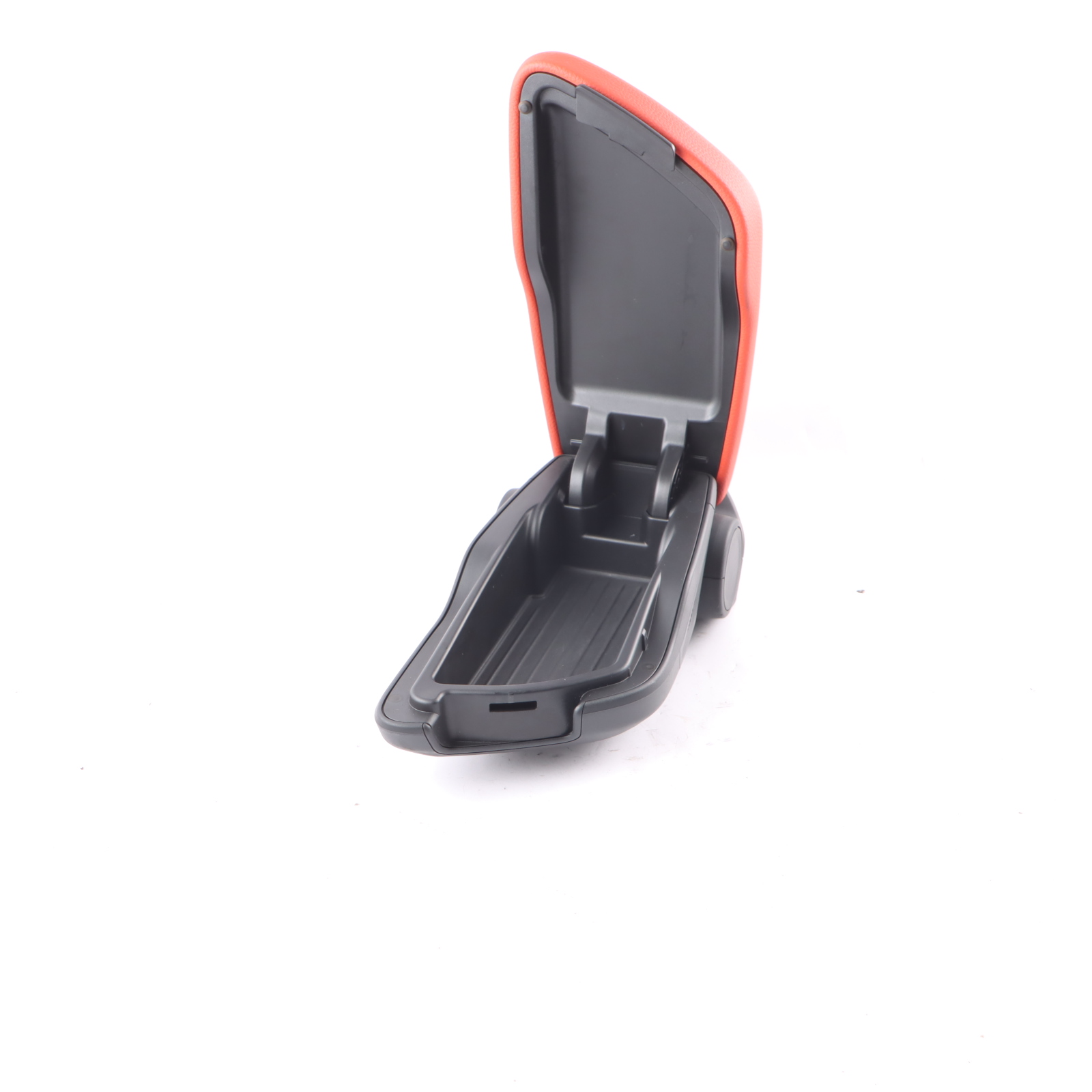 BMW X2 F39 Centre Armrest Holder Cover Leather Magma Red 6841177