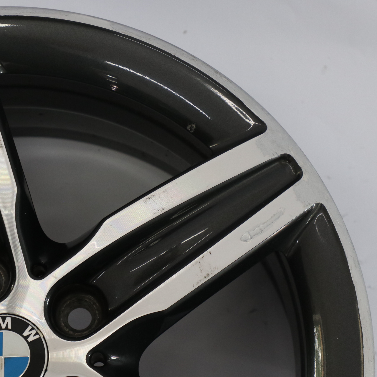 BMW F45 F46 Orbitgrey Alloy Wheel Rim 17" 7,5J ET:54 Star Spoke 379 6855091