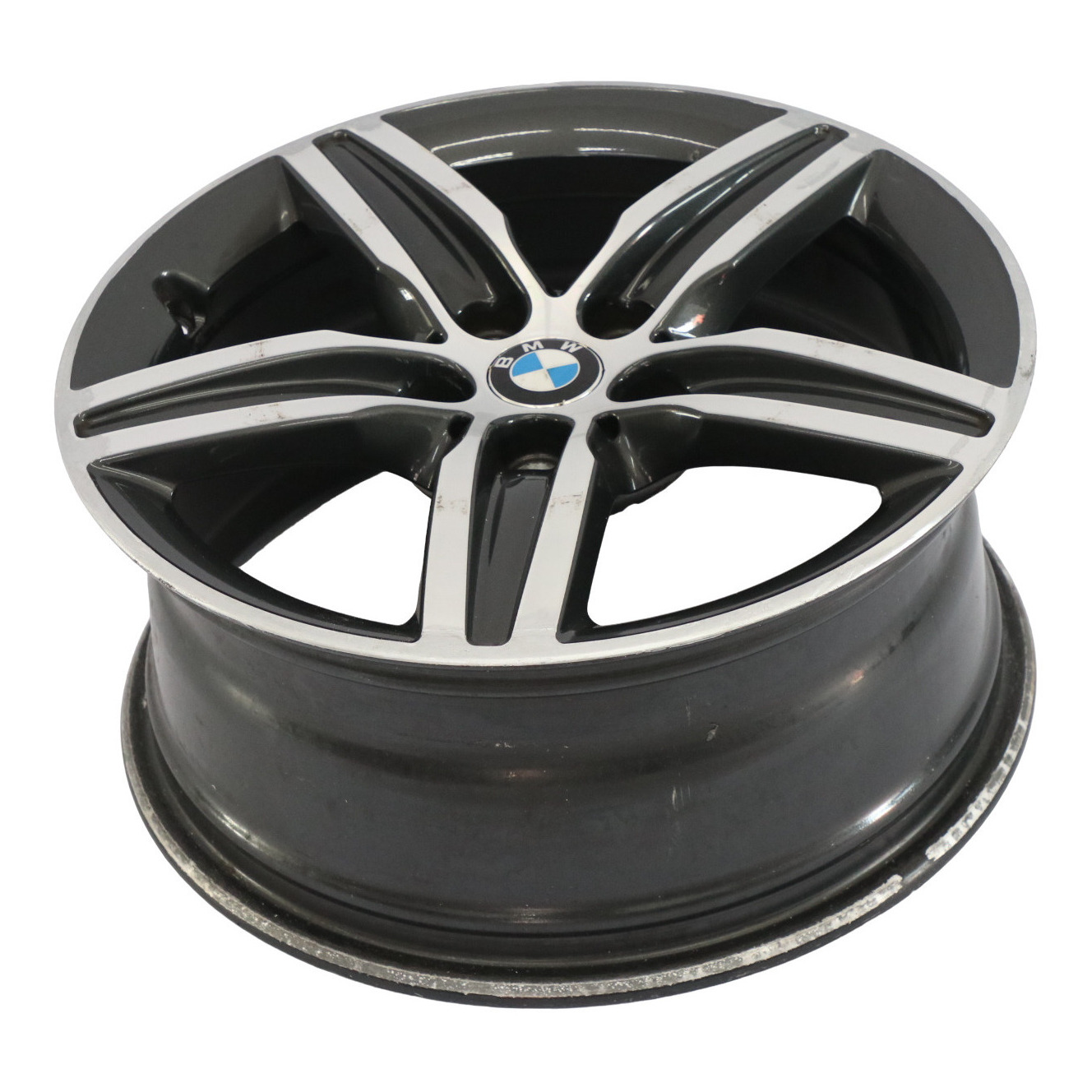 BMW F45 F46 Orbitgrey Alloy Wheel Rim 17" 7,5J ET:54 Star Spoke 379 6855091