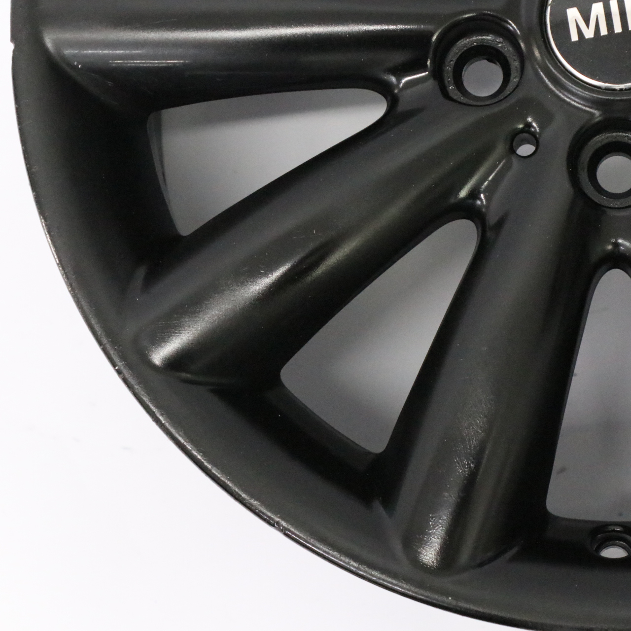 Mini Cooper F55 F56 Black Wheel Alloy Rim 17" ET:54 7J Cosmos Spoke 499 6855109