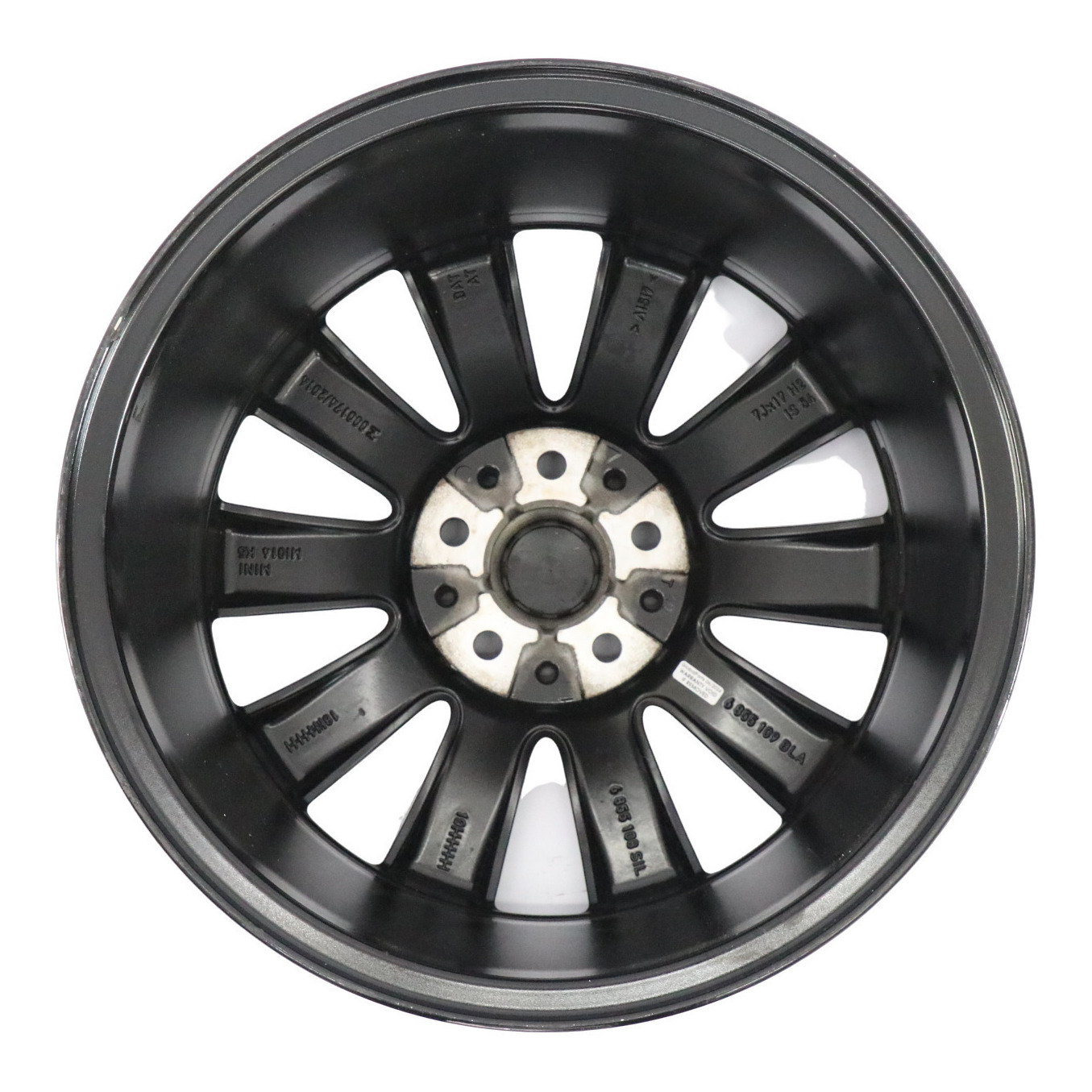 Mini Cooper F55 F56 Black Wheel Alloy Rim 17" ET:54 7J Cosmos Spoke 499 6855109