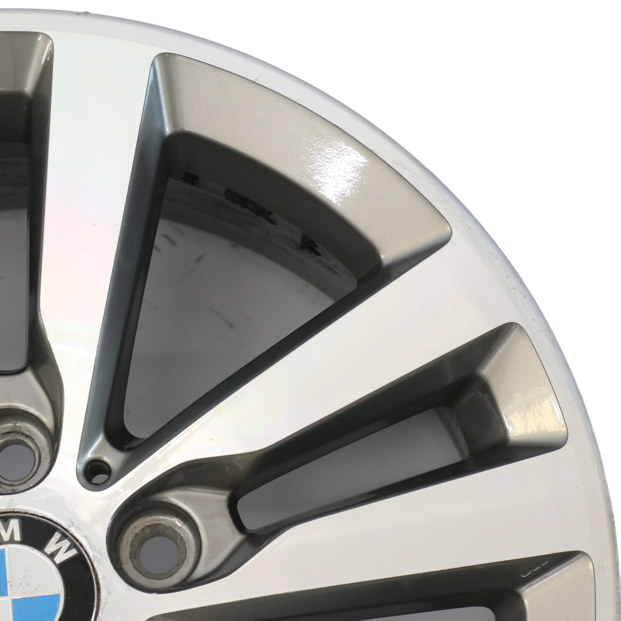 BMW F20 F21 F22 F23 Ferricgrey Wheel Alloy Rim 17" Double Spoke 655 ET:43 7,5J