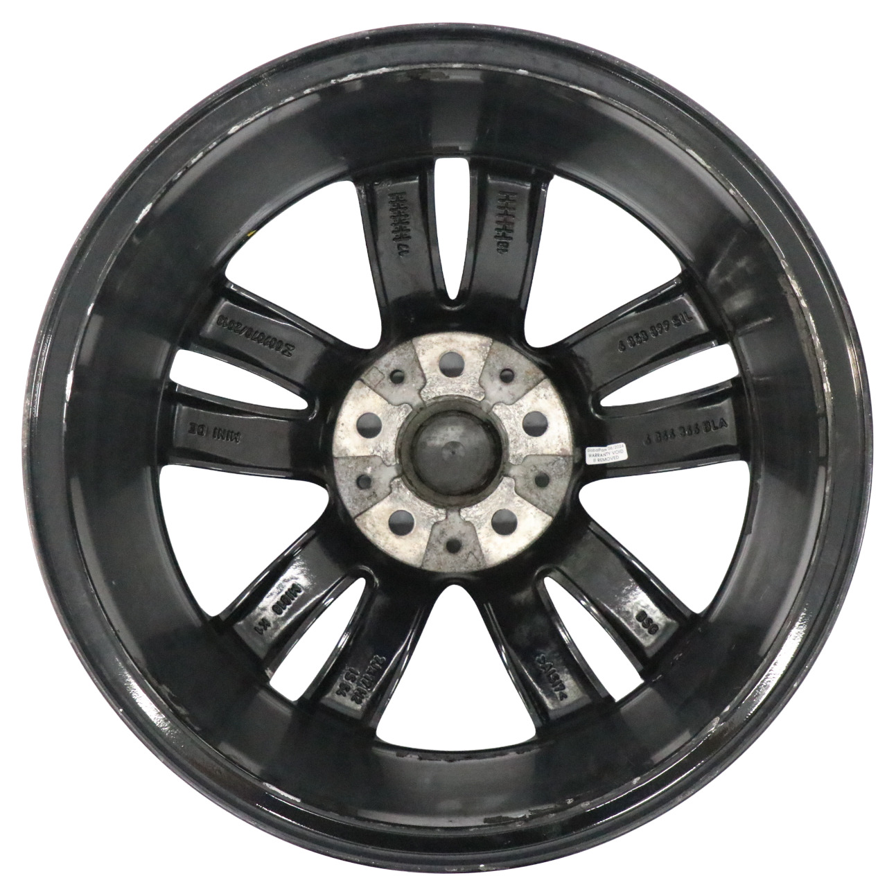 Mini Cooper F55 F56 Black Wheel Alloy Rim 17" ET:54 7J Track Spoke 562 6866366