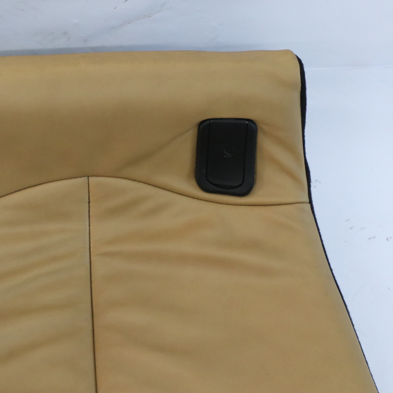 Mini R50 R53 Rear Seat Back Bench Couch Base Leather Cordoba Beige Isofix