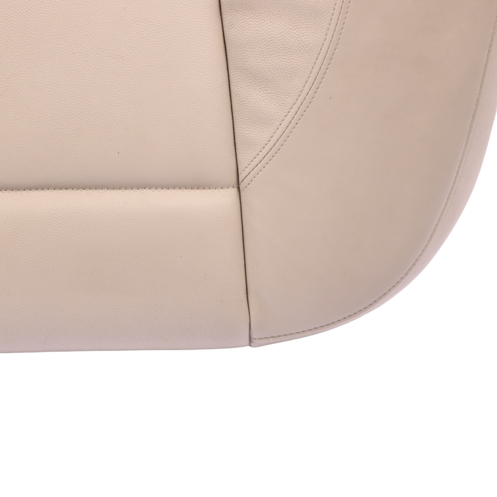 BMW 1 E87 Seat Cover Interior Rear Seat Bench Base Couch Beige Leather