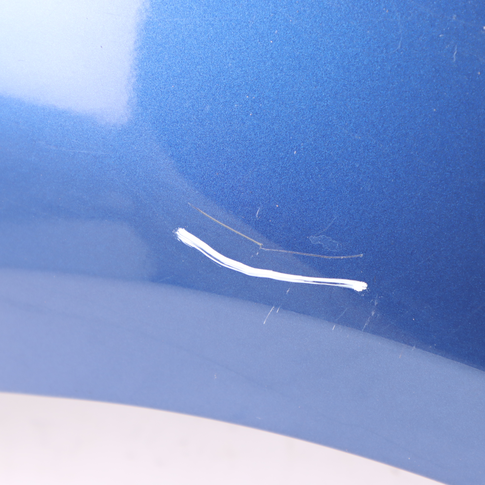 BMW Z4 E85 Rear Left N/S Side Panel Wing Fender Montegoblau Blue Metallic - A51