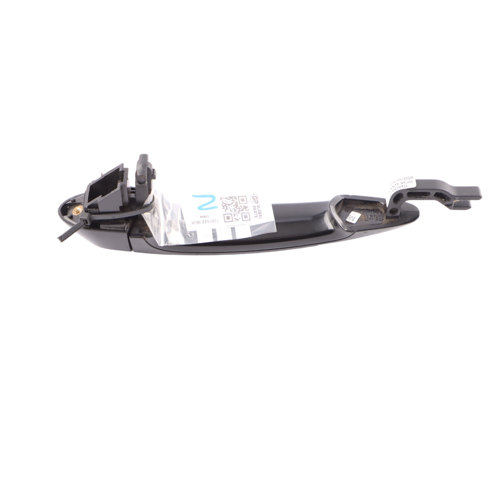 BMW E81 Handle Bracket Right O/S Schwarz Black - 668