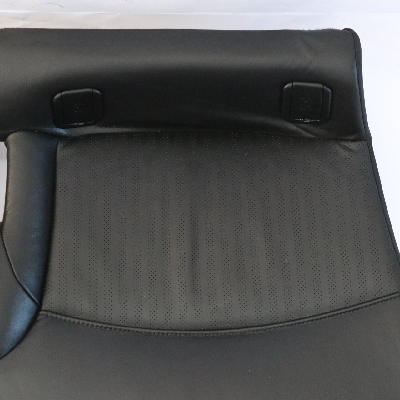 Mini Cooper R56 R57 Rear Seat Sofa Bench Couch Leather Carbon Black