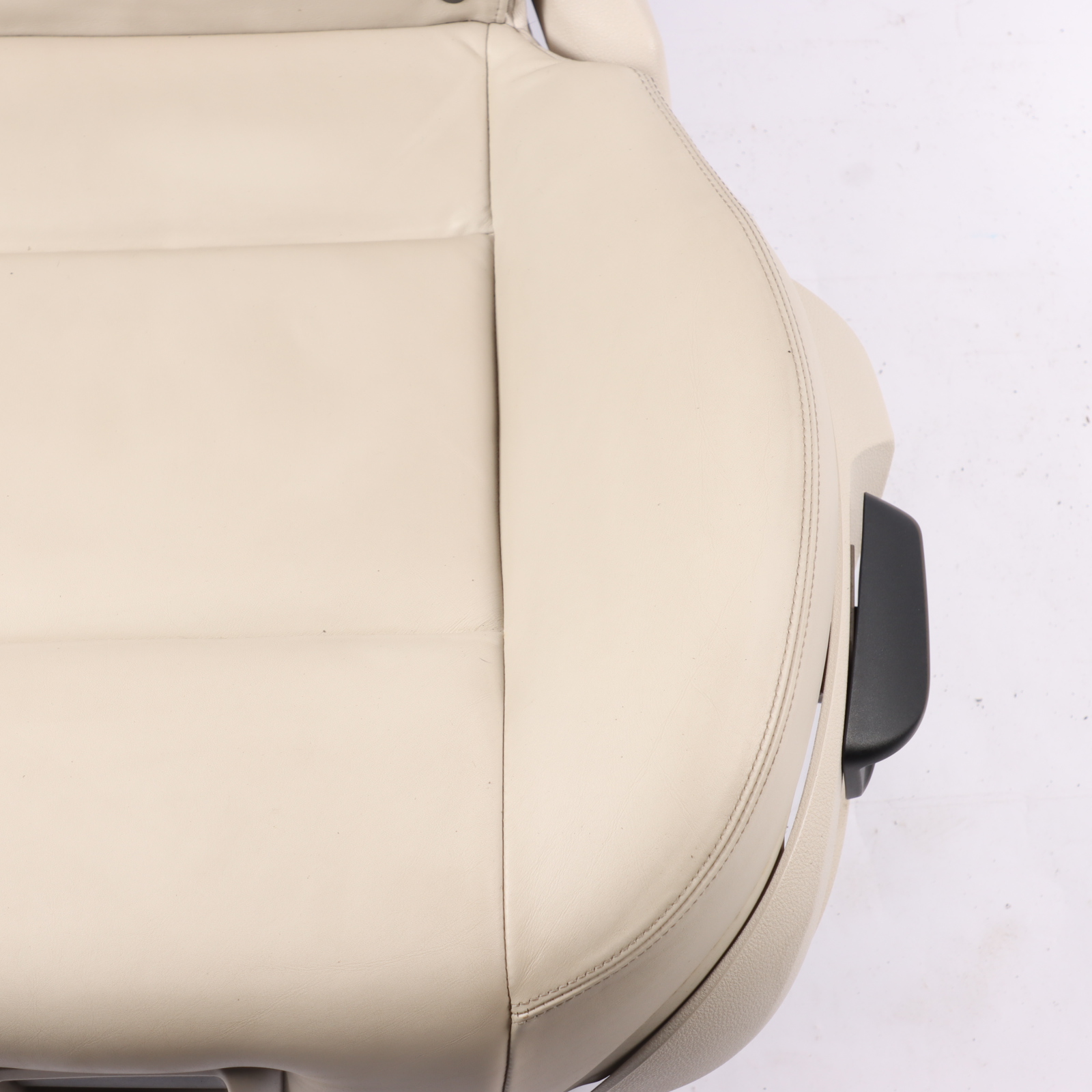 BMW F07 GT Rear Seat Left N/S Interior Leather Nappa Elfenbein Weiss