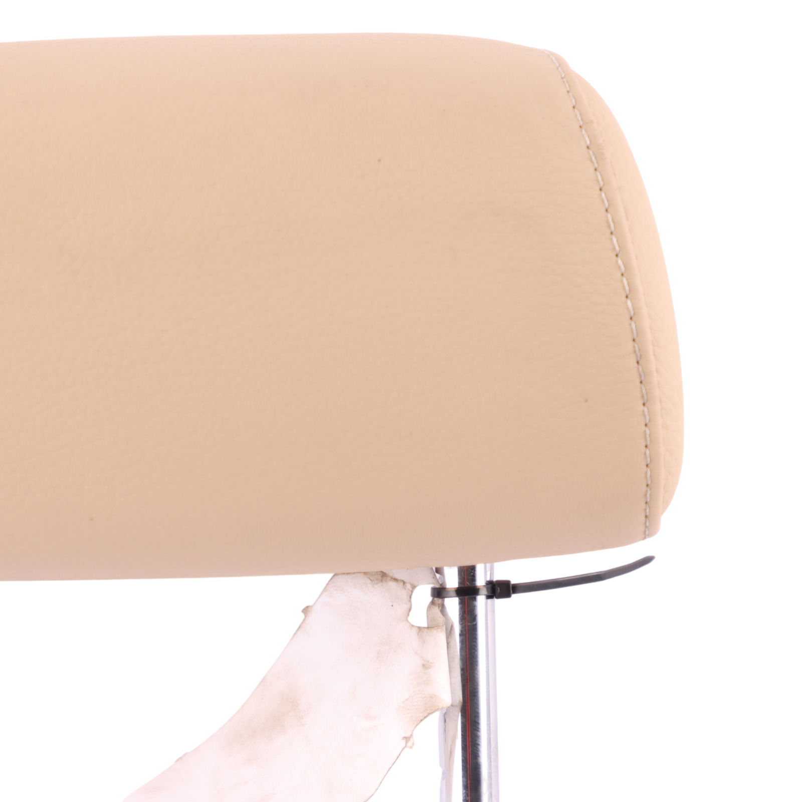 Headrest BMW E90 E91 LCI Rear Seat Right Left N/O/S Leather Dakota Beige 7246491