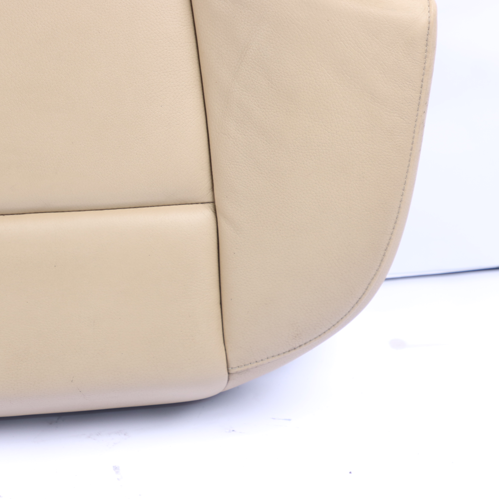 BMW E90 LCI Rear Seat Couch Bench Interior Cover Leather Dakota Beige