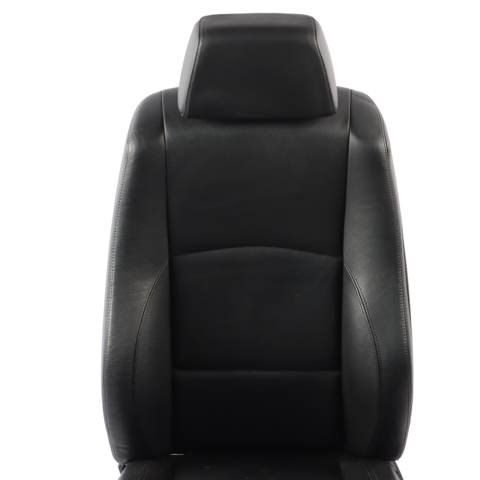 Front Seat BMW E87 LCI M Sport Left N/S Black Leather Boston Black Heated