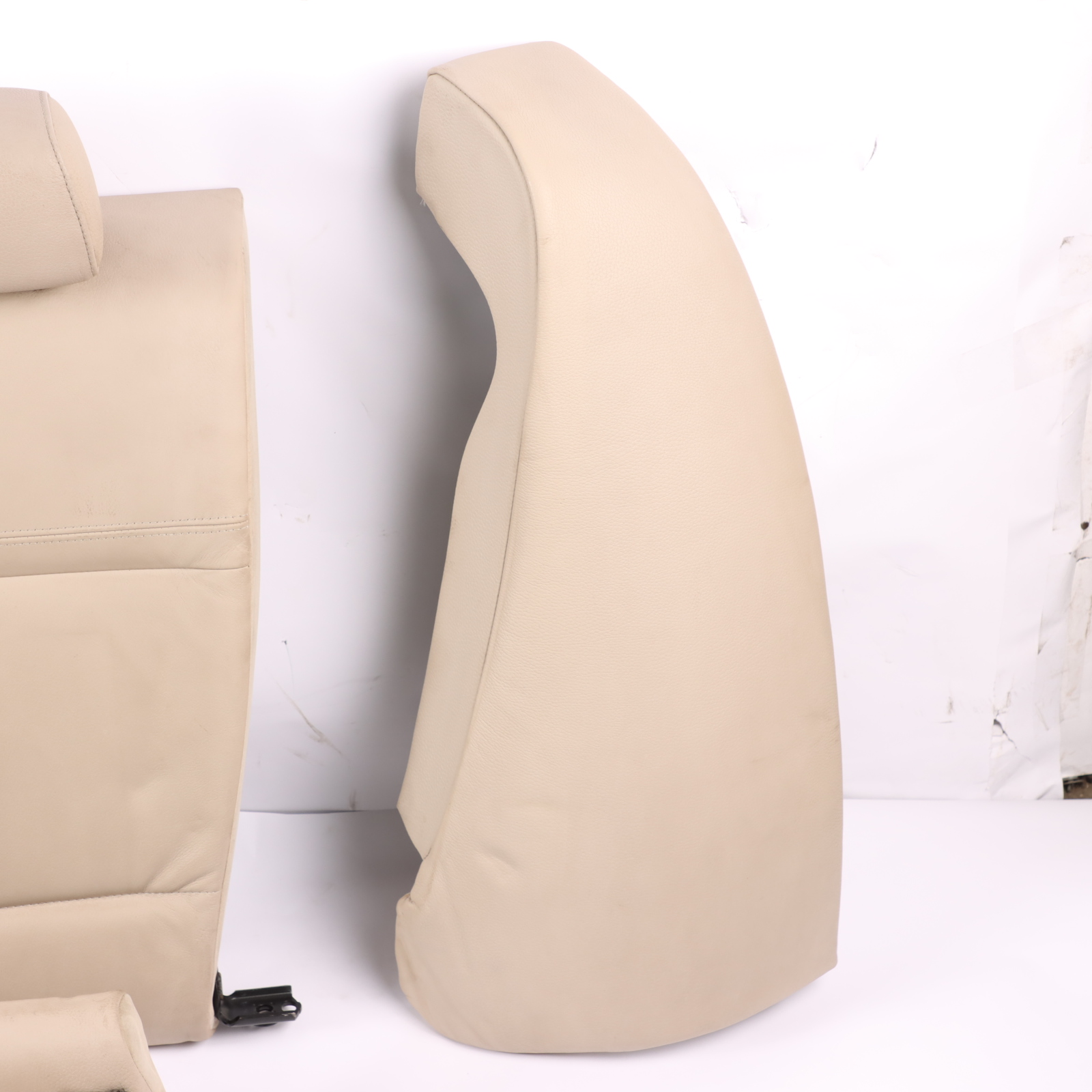 Rear Seat Set BMW E90 LCI Couch Bench Sofa Backrest Leather Dakota Oyster