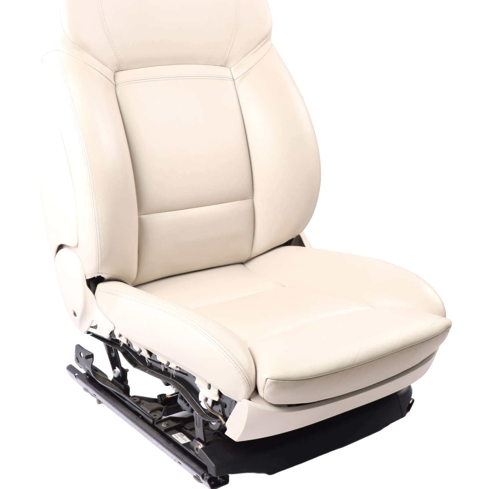 BMW F07 Front Seat Comfort Left N/S Heated Memory Leather Nappa Elfenbein Weiss