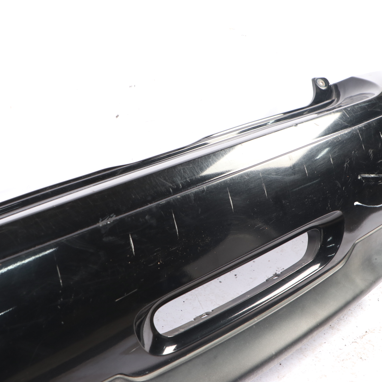 Mini R56 R57 LCI R58 Rear Bumper Trim Panel Midnight Black Metallic - A94