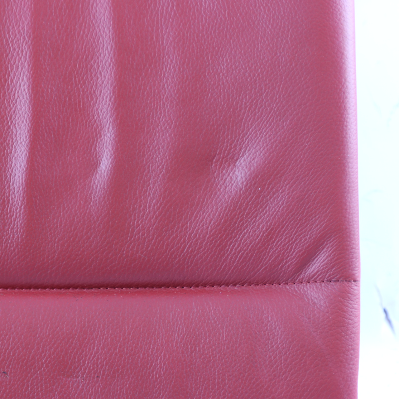 BMW E92 Seat Backrest Cover Rear Right O/S Back Rest Cover Red Leather Dakota