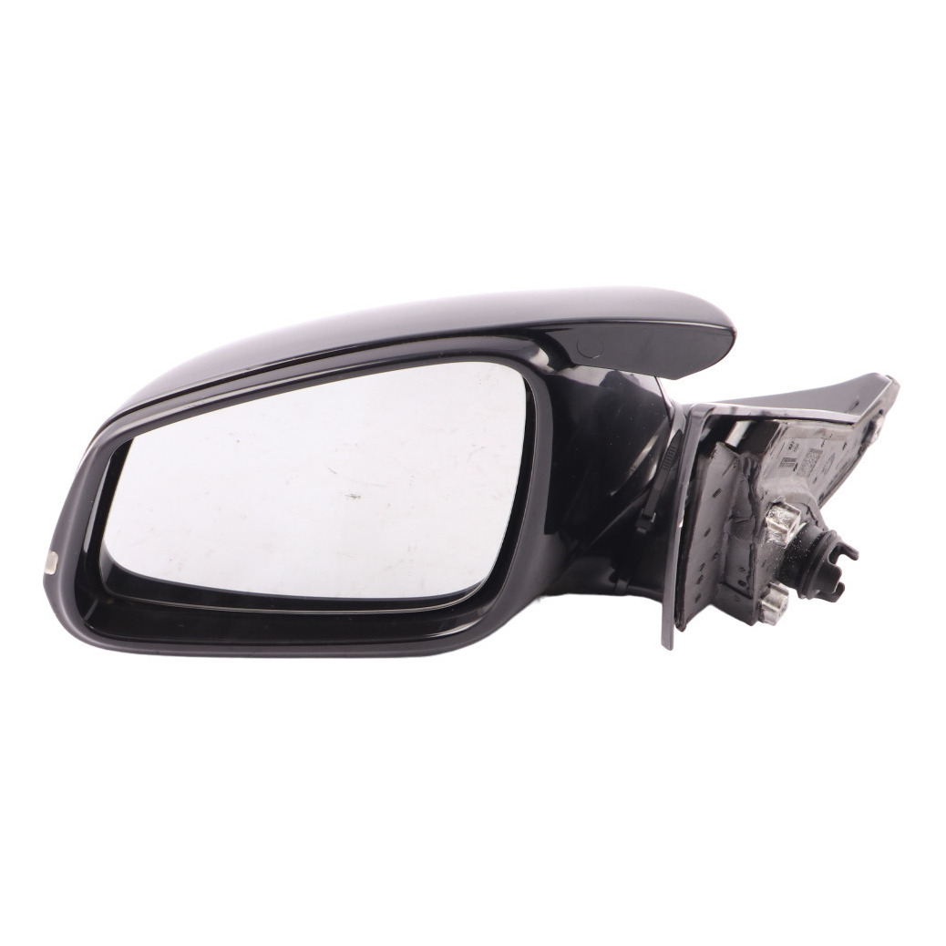 Wing Mirror BMW F21 F22 F23 Door Left N/S Outside 6 Pins High Gloss Black